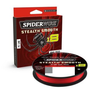 Spiderwire Stealth Smooth rood