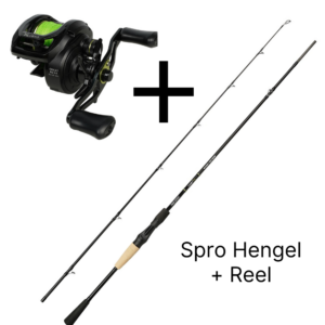 Spro CAST'X Combo set | Hengel + Reel | Gevlochten lijn